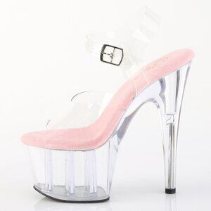 Clear Platform Heels for Pole Dancing, Competition, and Nightlife